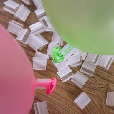 Balloon clips (50pcs / bag) 1.4x1.3 cm