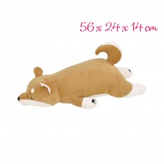 Premium nemu nemu Shiba Inu Kotarou Hug Pillow (56x24x14 cm)