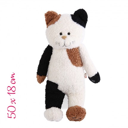 Premium nemu nemu Cat Charmmy Hug Pillow (50x18 cm)