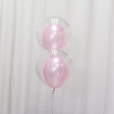 Japan Crystal Balloon (filled helium and inner balloons)