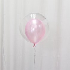 Japan Crystal Balloon (filled helium and inner balloons)
