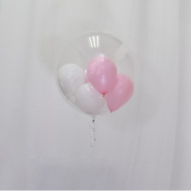 Japan Crystal Balloon (filled helium and inner balloons)