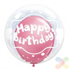 Japan Crystal Balloon (filled helium and inner balloons)