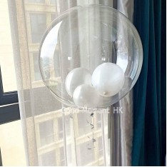 Japan Crystal Balloon (filled helium and inner balloons)