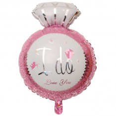 I do Diamond Ring Balloon (18inch foil)