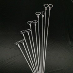 Rod & support for foil & latex balloon L: 70cm D: 6cm (10 set)