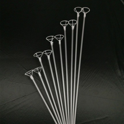 Rod & support for foil & latex balloon L: 70cm D: 6cm (10 set)
