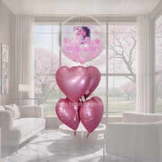 Customise Birthday Crystal Balloon (Colour Print Name Congratulation Image)