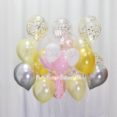Customise Corporate Activity Crystal Balloon (Colour Print Logo Message Image)