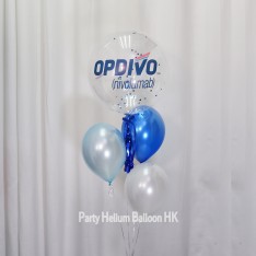 Customise Corporate Activity Crystal Balloon (Colour Print Logo Message Image)