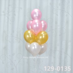 Balloon Bunch pearl latex balloon (10pcs filled helium + weight)