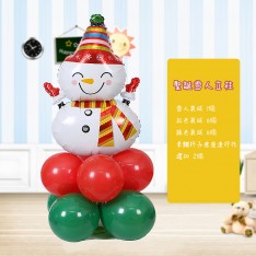 Christmas  Snowman Stand Set