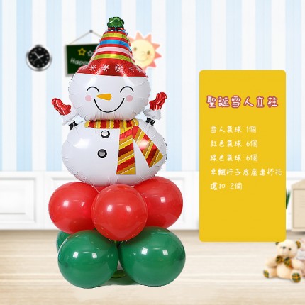 Christmas  Snowman Stand Set