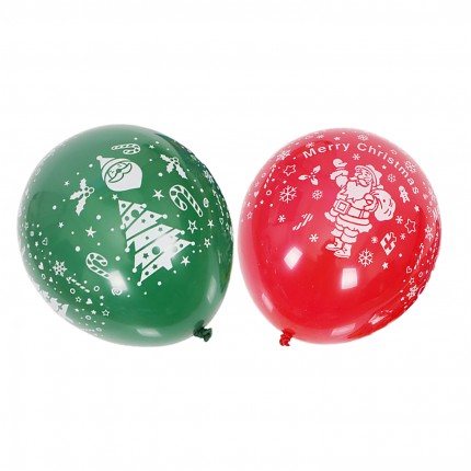 Christmas Latex Balloon 10inch