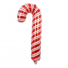 Christmas Cane foil balloon (78x38cm)