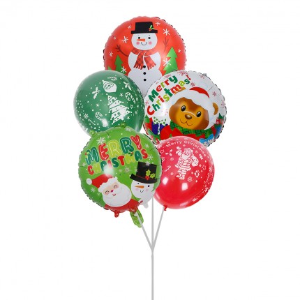 Christmas Balloon Set 5pcs set