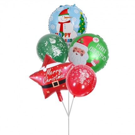 Christmas Balloon Set 5pcs set