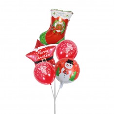 Christmas Balloon Set 5pcs set