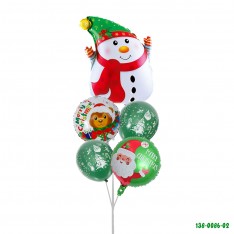 Christmas Balloon Set 5pcs set