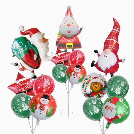 Christmas Balloon Set 5pcs set