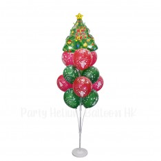 Christmas Balloon Set Chistmas Balloons + Balloon stand (with water base)