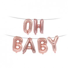 OH BABY 16吋 letter foil balloon set