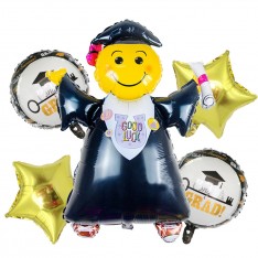 Graduation Balloon Set (Happy Laugh Theme)