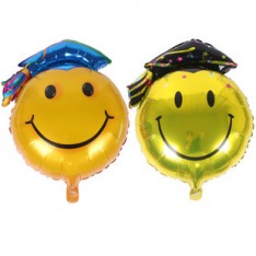 Happy Laugh Graduation foil balloon (68x48cm)
