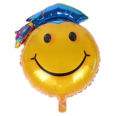 Happy Laugh Graduation foil balloon (68x48cm)
