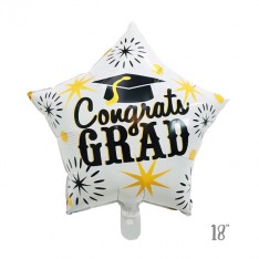 18 inch Graduation foil balloon