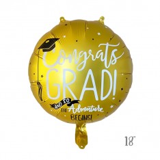 18 inch Graduation foil balloon