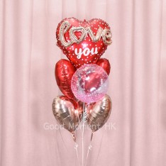 Love balloon set (6 pcs)
