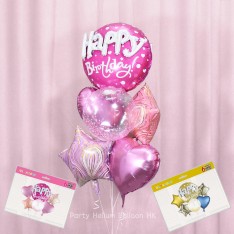 Birthday balloon set (6 pcs)
