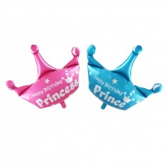 Prince & Princess foil balloon (93x86 cm)