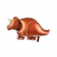 Dinosaur Giraffatitan Triceratops Foil Balloon