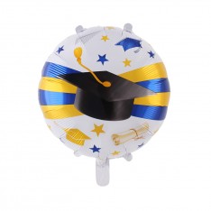 Congrats Grad Round Foil Balloon 53x45 cm