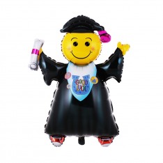Happy Laugh Graduation Foil Balloon (103x72 cm)