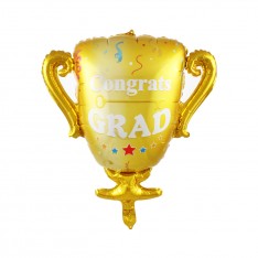 Congrats Graduation Cup foil balloon 72x65 cm