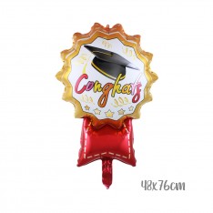 Graduation Medal & Banner foil balloon