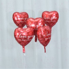 LOVE heart shape foil balloon 18inch