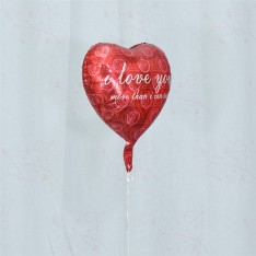 LOVE heart shape foil balloon 18inch
