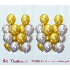 Birthday Balloon Decoration Set (include customised crystal balloon)