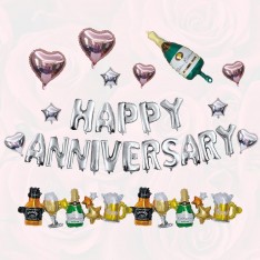 Anniversary Balloon Set (12 pcs) 16inch