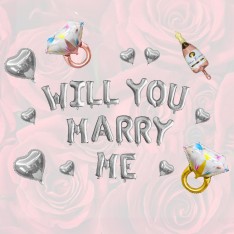 Marry Me Balloon Set (12 pcs)
