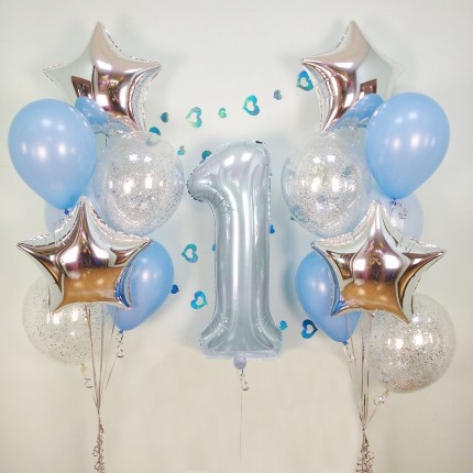 NUMBER BALLOON SET may change colour & number