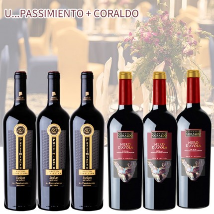 U..Passimiento + Coraldo 6 bottle