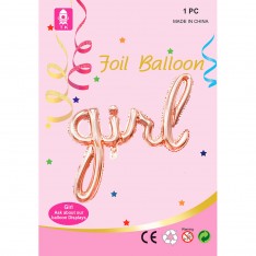 BOY | GIRL Foil Balloon 82x84 cm