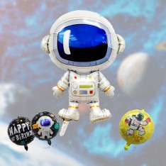 Spaceman foil balloon