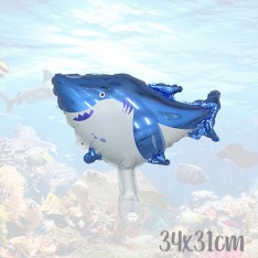 Mini carton-animal  handheld foil balloon