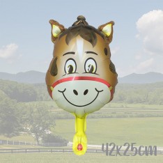 Mini carton-animal  handheld foil balloon
